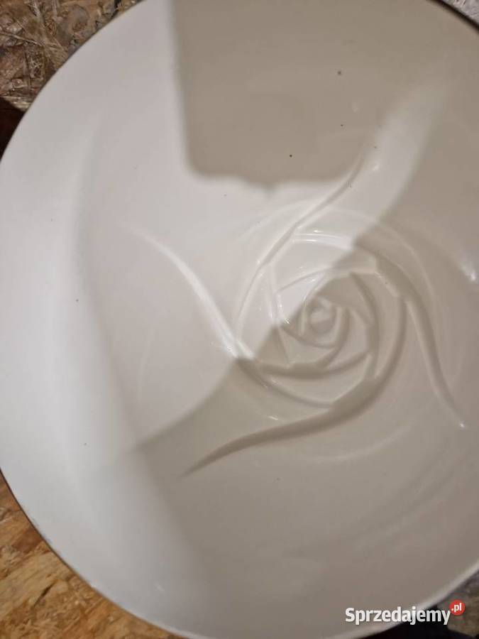 Komplet sztućców stal nierdzewna połysk złote Głogowa