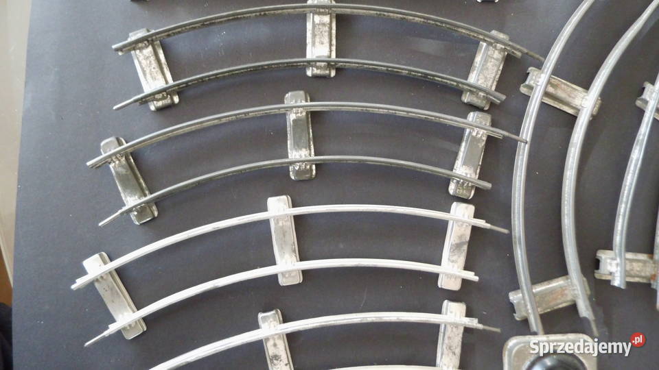 Zestaw torów z lat 50 tych Oryginalne pudełko Radzewice