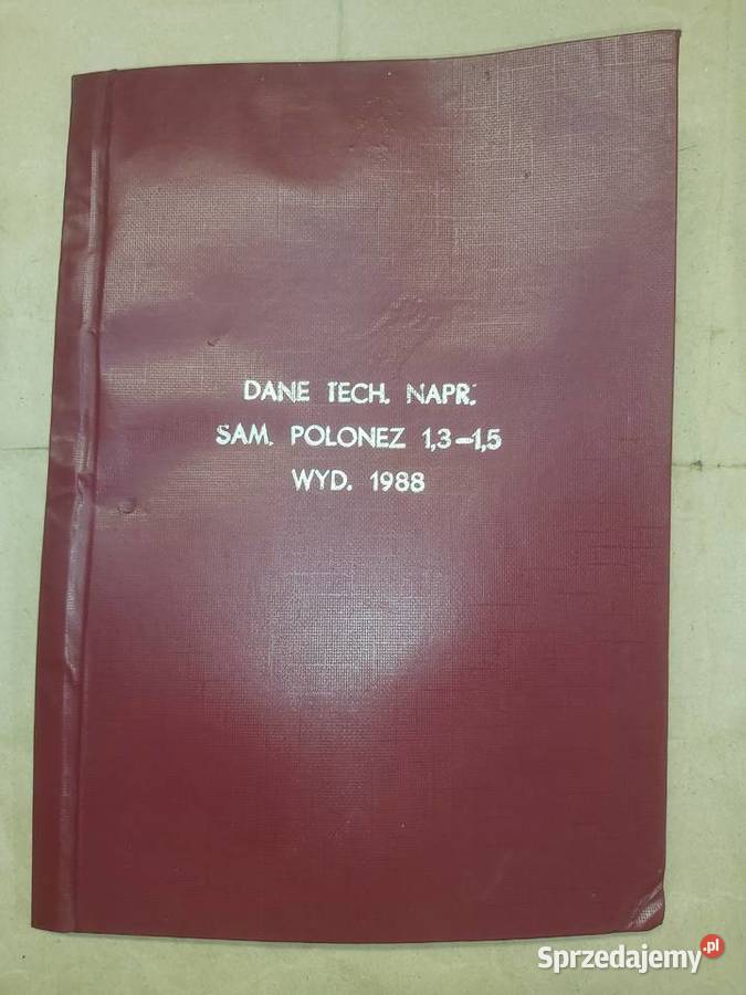 FSO Polonez Dane techniczne napraw samochodu motoryzacja, transport mazowieckie Piaseczno