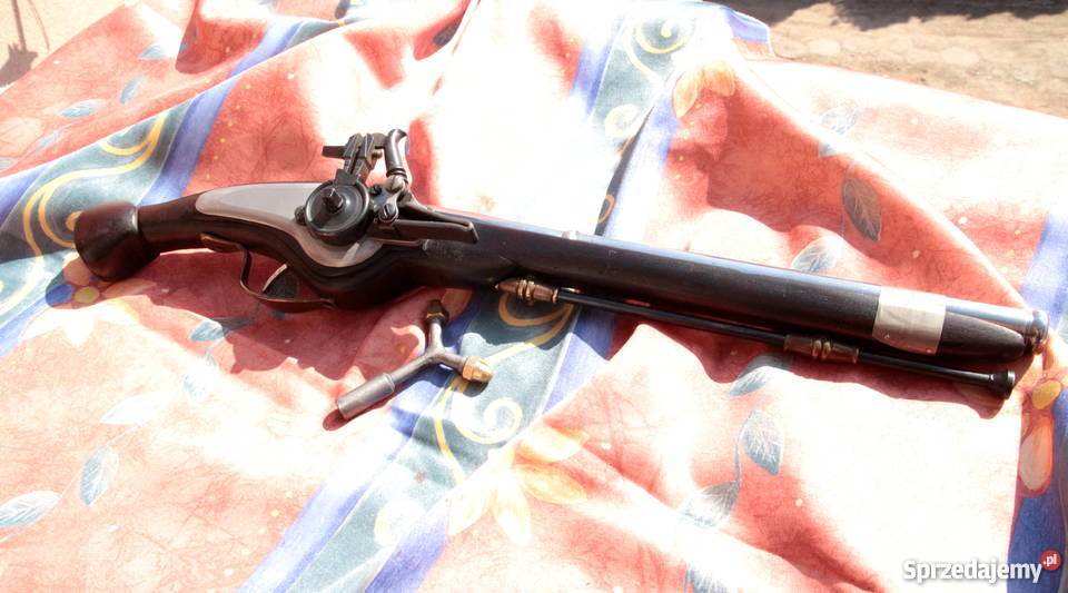 HUSARSKI XVII w CZARNO PROCHOWY PISTOLET Z Sokółka