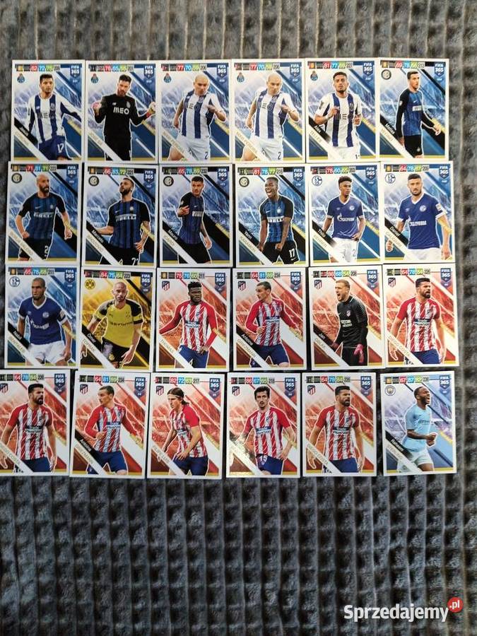 Karty Piłkarskie Panini 2019 małopolskie