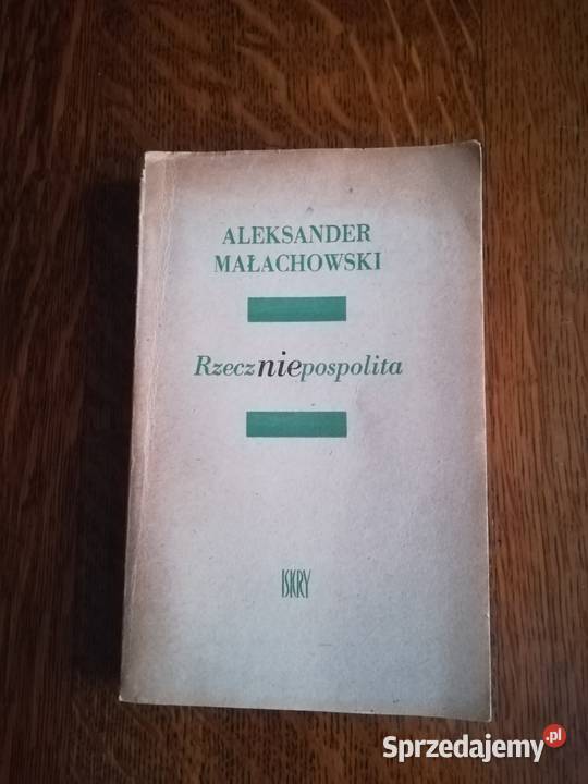 Rzeczniepospolita Aleksander Małachowski ISKRY