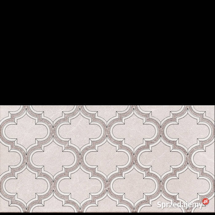 Dekor Braid grey 223 x 448 Domino Tubądzin Płytki ścienne Płytki i fugi Białogard