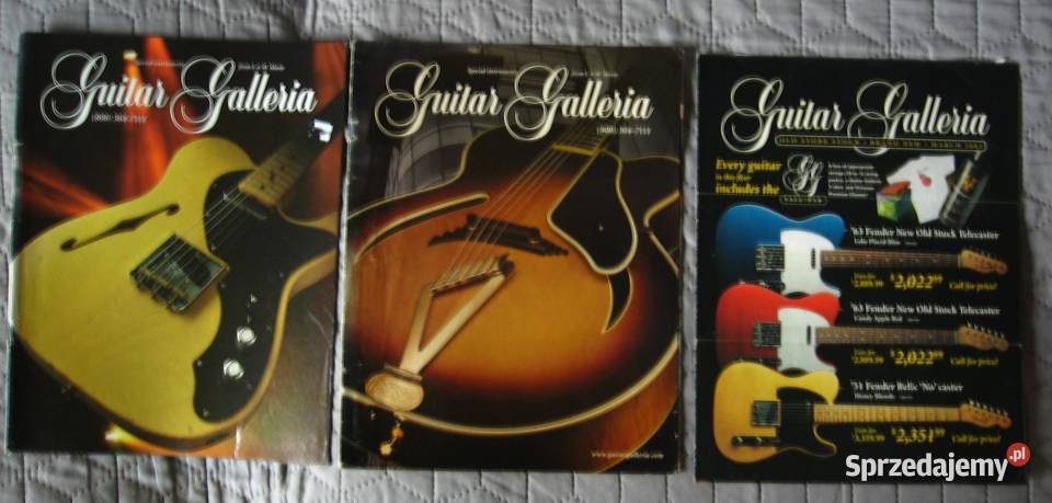 Guitar Galleria 15 issues 19992003 komplet Kępice