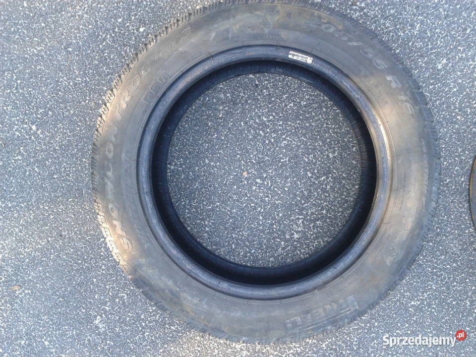 Sprzedam Pirelli Snowcontrol zima 2056516 16cale Opony małopolskie