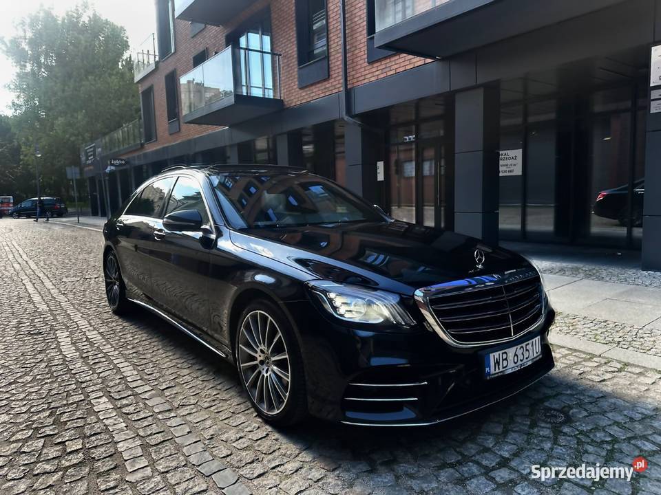 Mercedes s klasa 2019 Polski Salon 330KM Leszno sprzedam