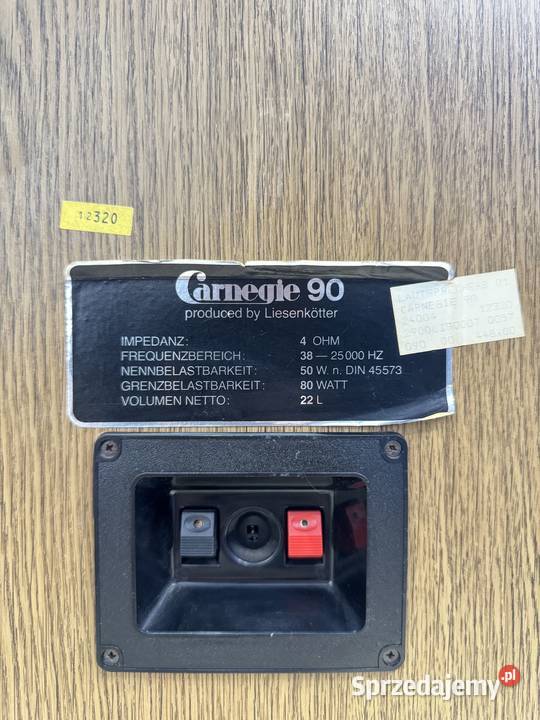 Kolumny głośnikowe Carnegle 90 Łapy