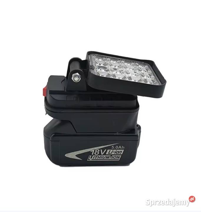 Lampa robocza do baterii Makita 18v adapter Bydgoszcz sprzedam