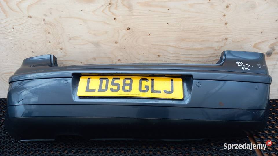 VW POLO 9N3 LIFT HB ZDERZAK TYŁ LC7V PDC osobowe Zbierkowo sprzedam