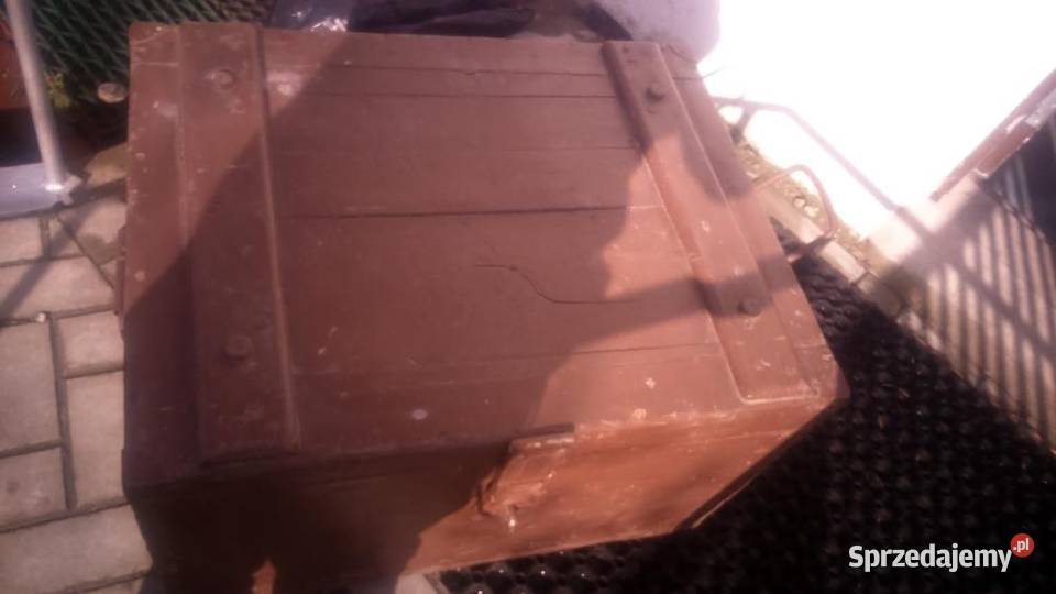 Niemiecka skrzynia amunicyjna Poznań