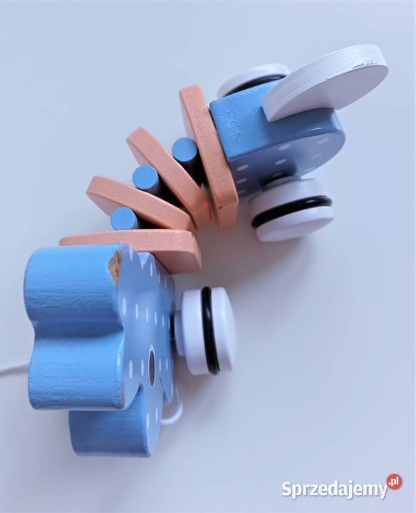 Drewniana zabawka króliczek wędrowniczek Trefl Edukacyjne Katowice