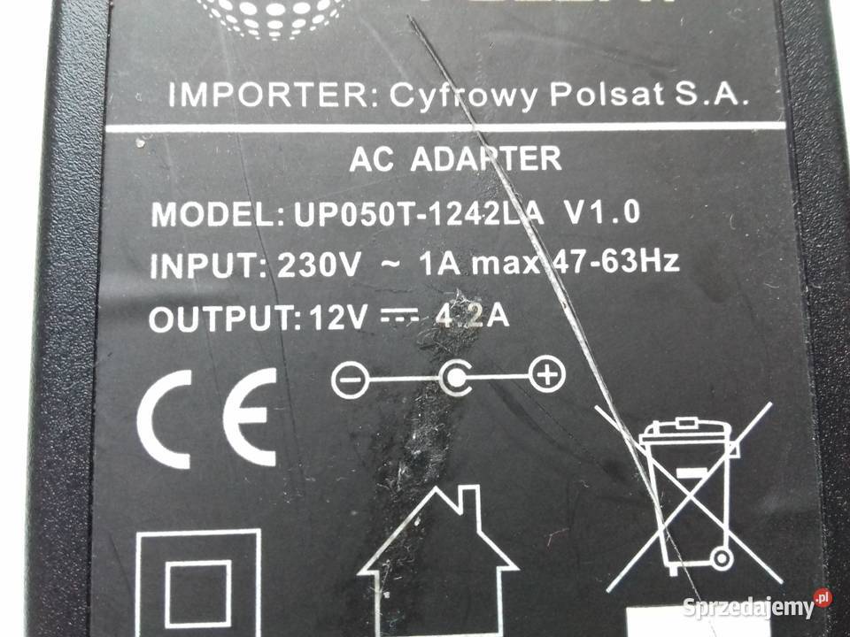 Zasilacz DC 12V 42A 504W 55mm x 21mm Cyfrowy Części i akcesoria