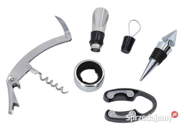 Zestaw Do Wina W Kształcie Butelki Do Wina Na Ostrowy nad Okszą