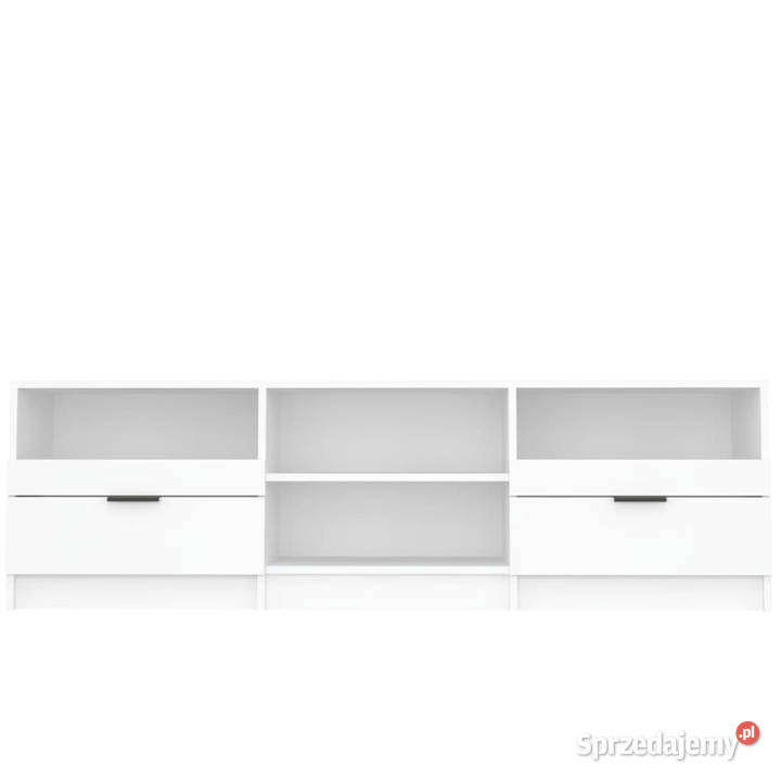 Szafka pod TV biała 150x335x45 materiał RTV mazowieckie Warszawa