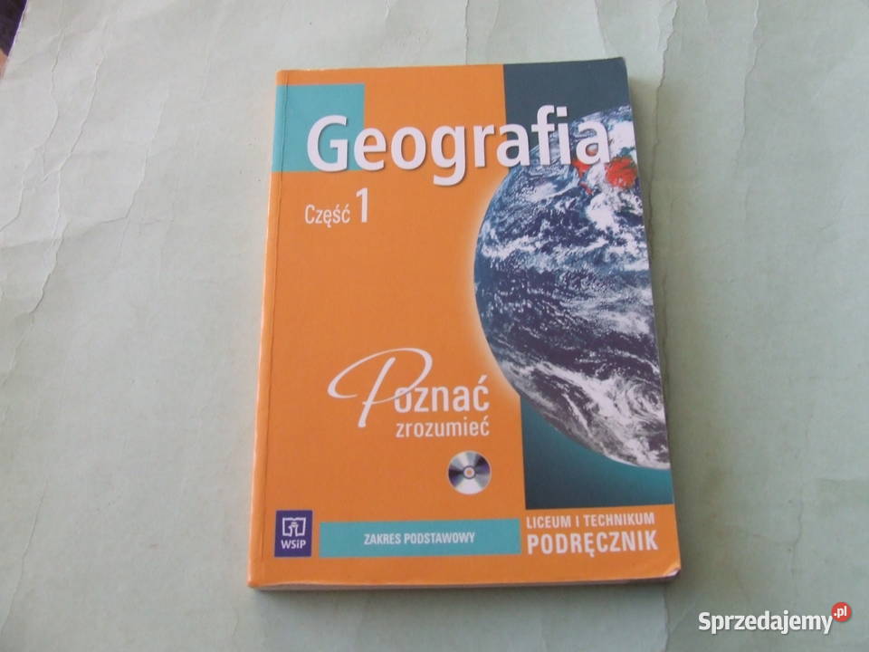 Geografia Poznać zrozumieć cz 1 2 płyta CD dolnośląskie Oborniki Śląskie