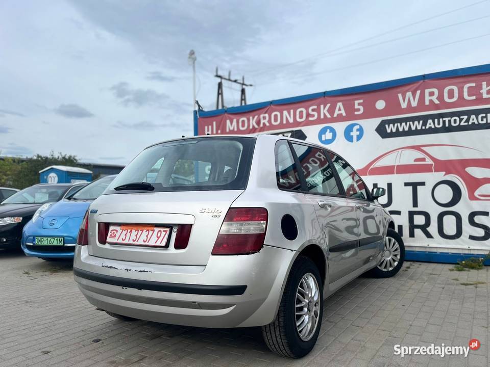 Fiat Stilo 16 Benzyna Ekonomiczny Klima CITY Stilo Wrocław