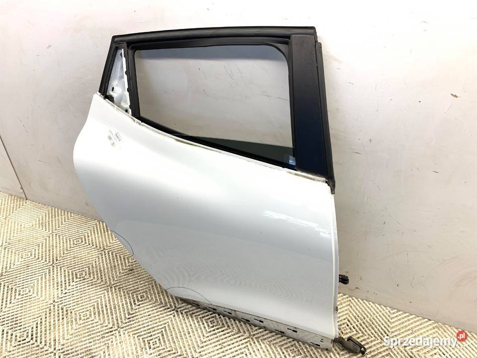 DRZWI PRAWY TYŁ RENAULT CLIO IV Hatchback BIAŁY
