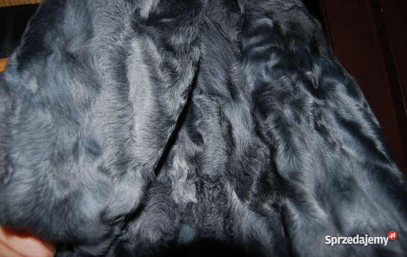 FUTRO NATURALNE SZARE KARAKUŁY DUŻY Kurtki i płaszcze Siemianowice Śląskie