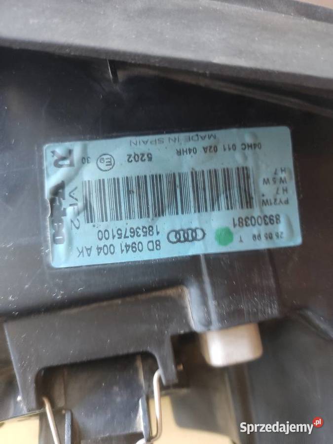 Lampy audi a4 b5 lift osobowe Lampy przednie Raciborowice Górne