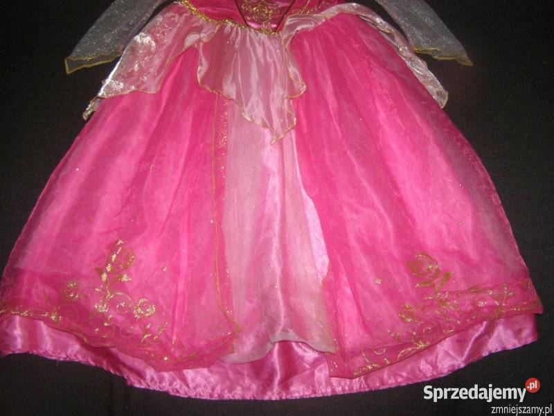 Strój kostium przebranie AURORA ŚPIĄCA KRÓLEWNA