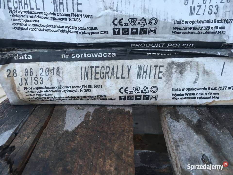 Glazura płytka ścienna integrally white 328x898 Reguły