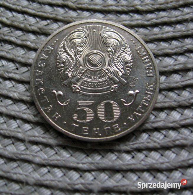 Kazachstan 50 Tenge 2013r Madżan Żumbajew Numizmatyka