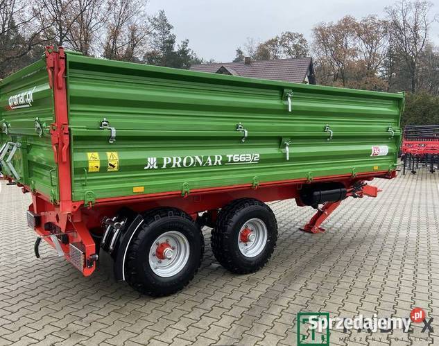 Przyczepa rolnicza komunalna Pronar T6632 7T Przyczepy rolnicze Opatówek sprzedam
