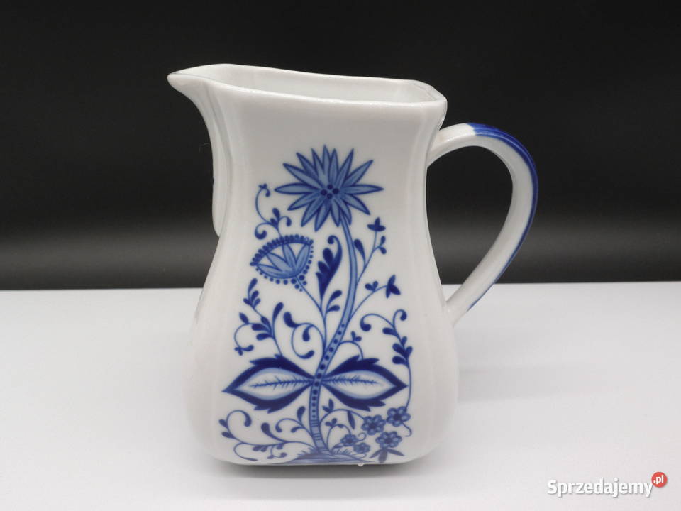 Porcelanowy Dzbanek Wzór Cebulowy na Sok Wodę Raszków