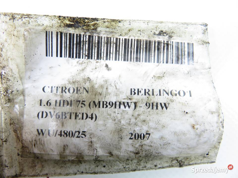 WTRYSKIWACZ CITROEN BERLINGO I 16 HDI 0445110239