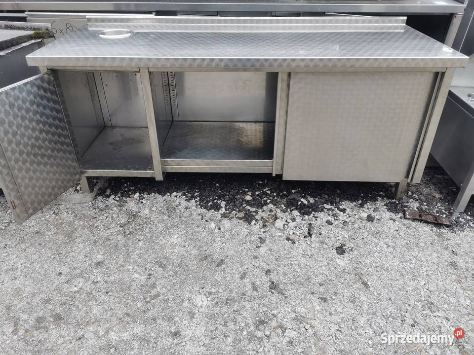 Stół roboczy drzwi suwane 180x70x85 50 wielkopolskie Krotoszyn sprzedam