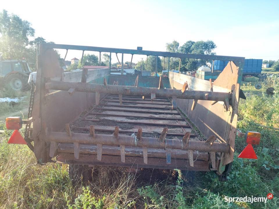 Rozrzutnik obornika 2 osiowy