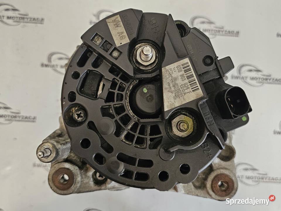 AUDI SKODA 18 T AUQ 180 alternator 038903024F osobowe świętokrzyskie