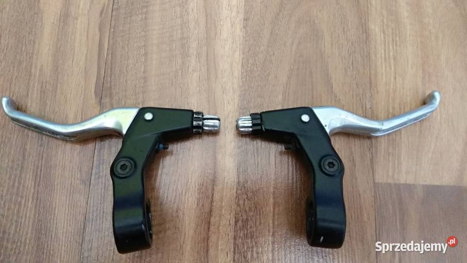 Klamki hamulcy aluminiowe rower zero luzu stan dolnośląskie Świebodzice