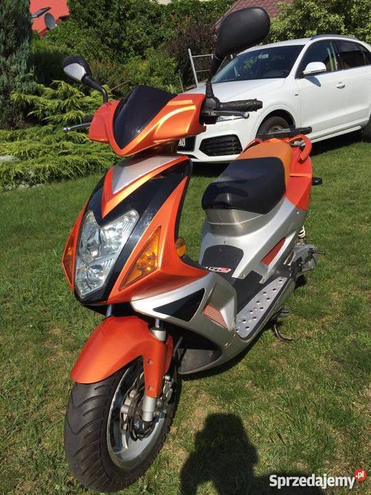 Skuter LINGBEN 50 dodatki KONIN SZYBKI kupiony w polskim salonie