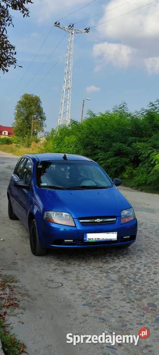 Chevrolet Aveo Chevrolet Aveo 12 LPG GAZ 2004 r 210050km Mogilno sprzedam