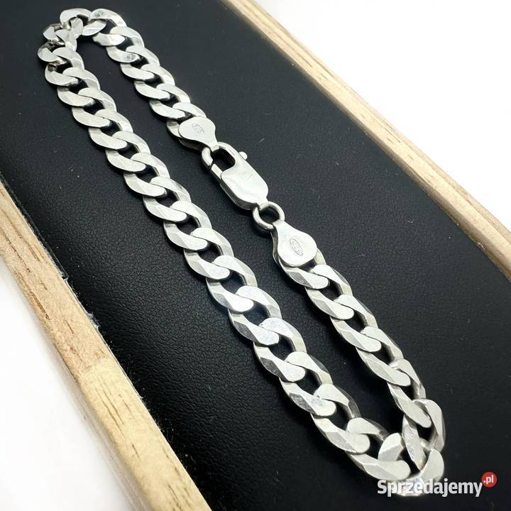 Srebrna Bransoletka PR 925 142g 21 Pancerka Elbląg sprzedam