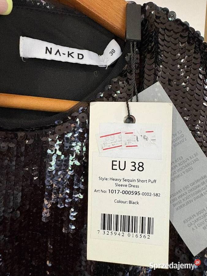 NAKD Cekinowa sukienka r38