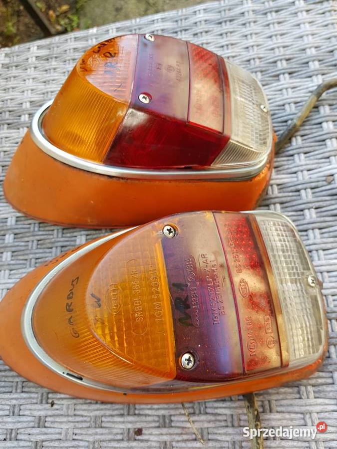 Z lat 60 tychLampy tyłtylne z uchwytami VW lampy tylne zachodniopomorskie Barlinek