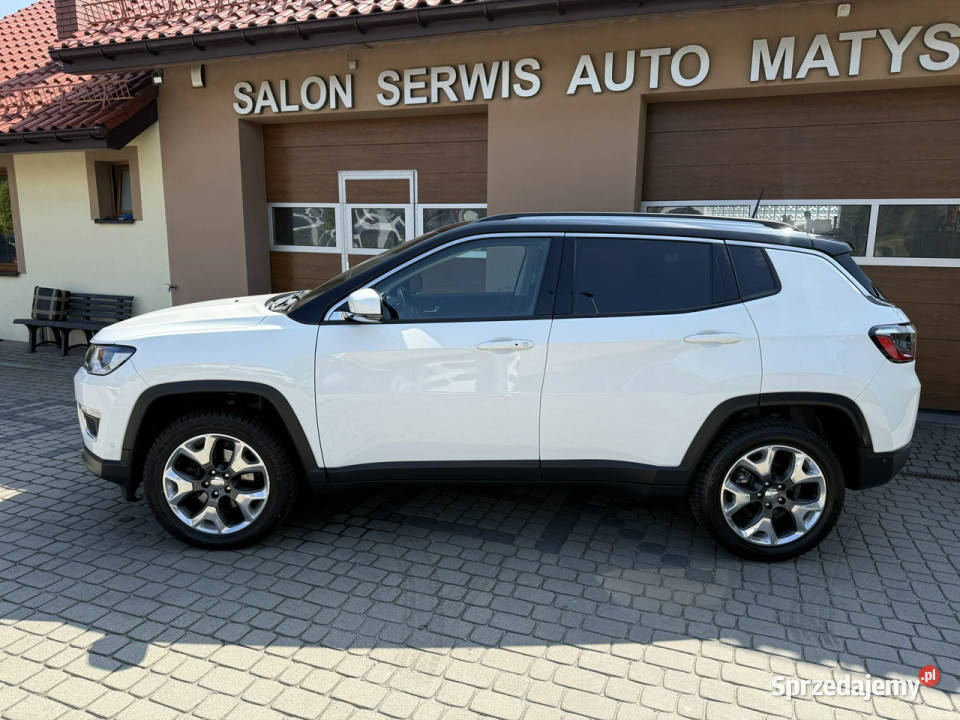 Jeep Compass 14 170 4x4 Automat Klima Navi asystent pasa ruchu Samochody osobowe