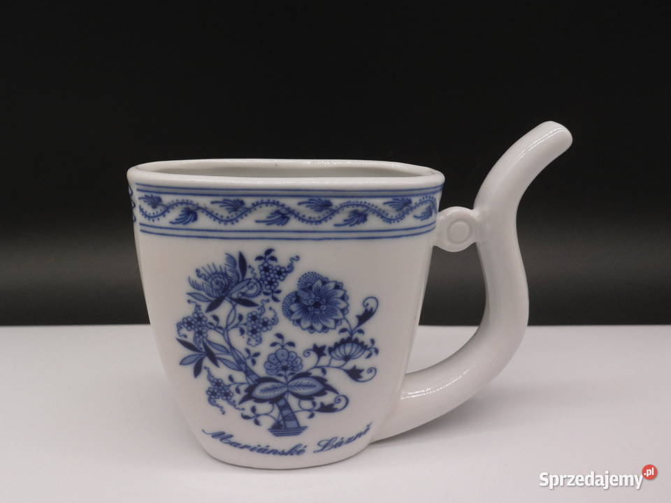 Porcelanowa Pijałka Uzdrowiskowa Karlovy Vary Porcelana i szkło Raszków