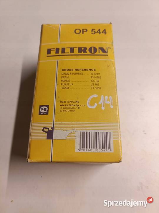 FILTR OLEJU Citroen Acadiane Axel Lna Visa Rudka sprzedam