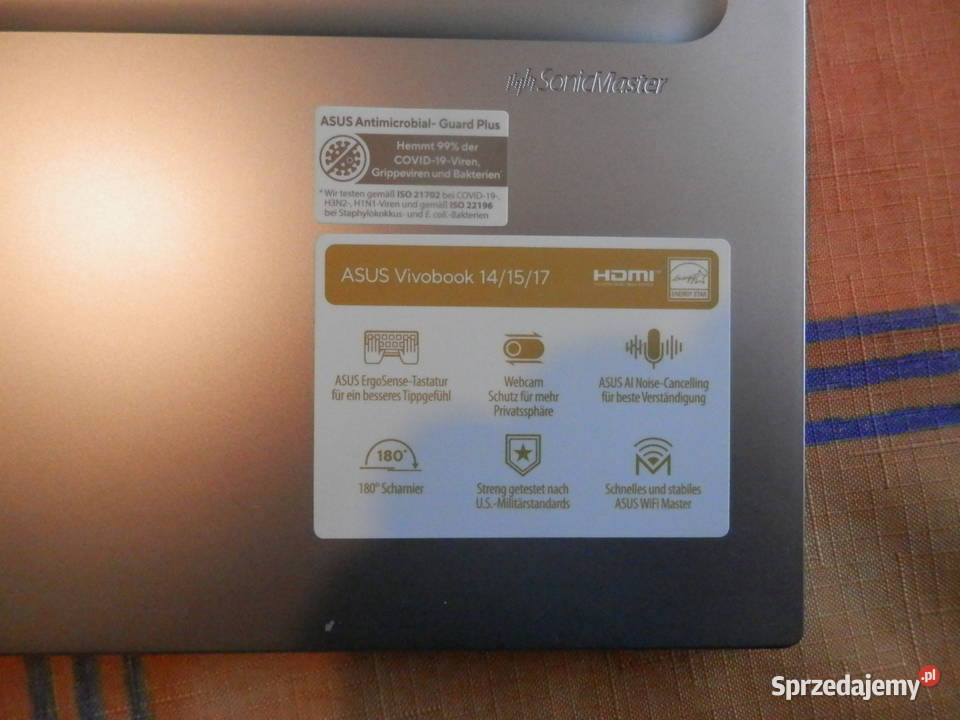 Laptop Asus Vivobook 17 X1704V i71355U 16GB 173 pomorskie Chojnice