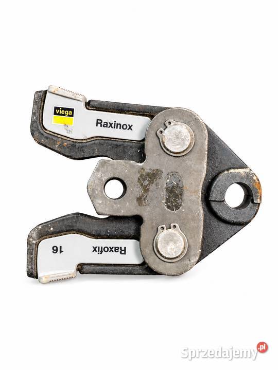 Szczęka zaciskowa VIEGA Raxofix Raxinox 16 mm Zaciskarki do rur Poddębice sprzedam