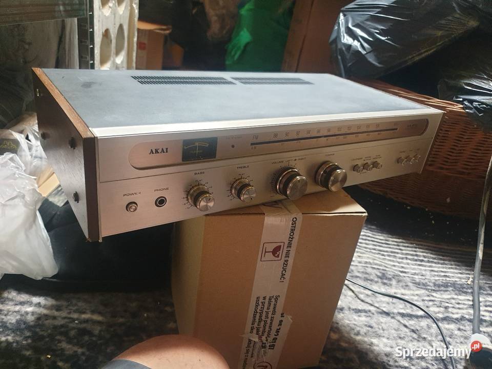 Amplituner akai vintage Leżajsk