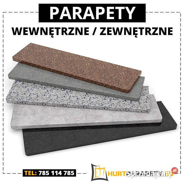 Parapety wewnętrzne i zewnętrzne Gaszowice