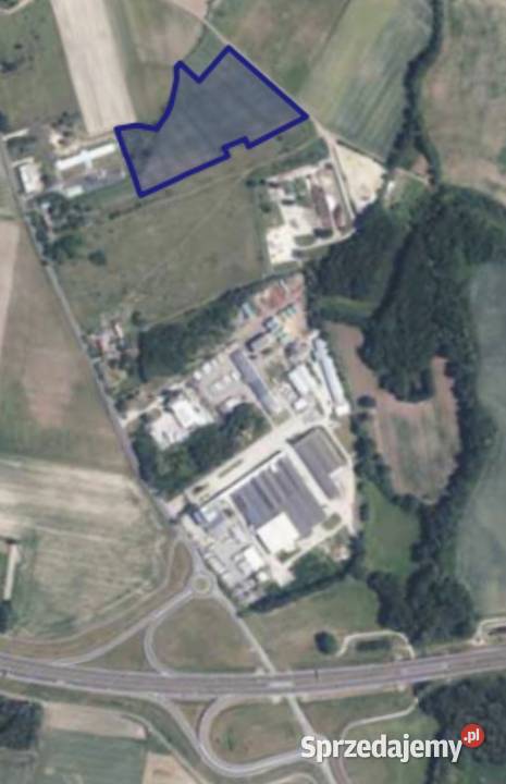 Działka Przemysłowo Usługowa Prusice woj