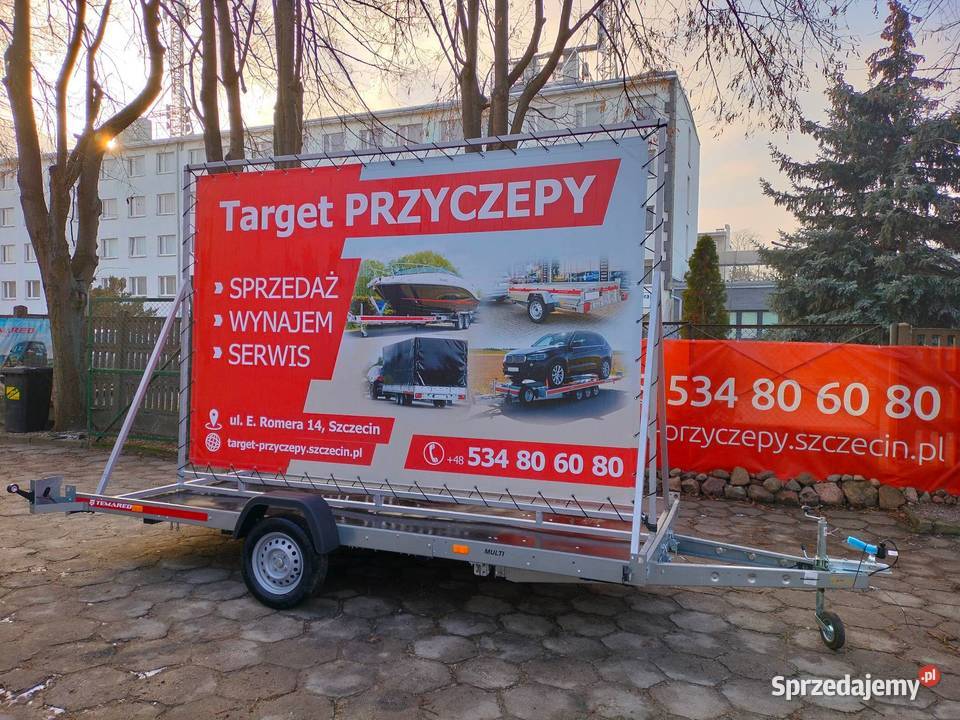 Wypożyczalnia przyczep samochodowych wynajem Szczecin