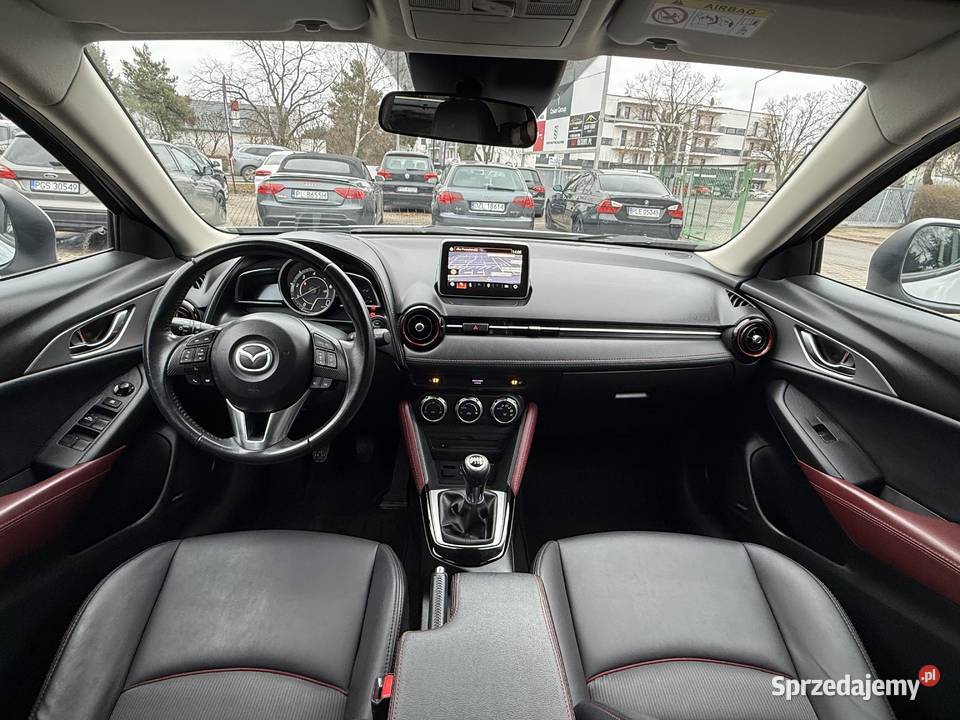 Mazda CX3 15D 2016r KAMERA NAVI XENON NISKI radio Leszno