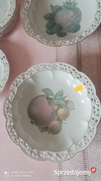 Talerzyk deserowy Subtelne owoce Syg numeryczna