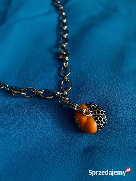 nowy unikatowy naszyjnik łańcuch Swarovski z Naszyjniki pomorskie